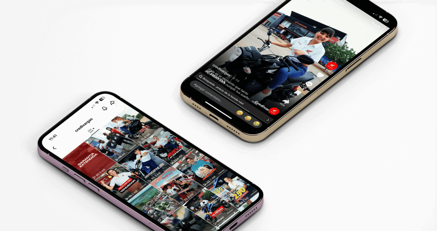 En solo seis meses, logramos que la cuenta de TikTok de Honda Credivargas se convirtiera en la más seguida de su categoría, partiendo desde cero y sin inversión publicitaria. Lo hicimos a través de una estrategia basada en el conocimiento profundo del público, la adaptación constante a las tendencias y la creación de contenido auténtico y viral. El éxito radicó en entender el lenguaje de TikTok y conectar con la audiencia de forma creativa y relevante