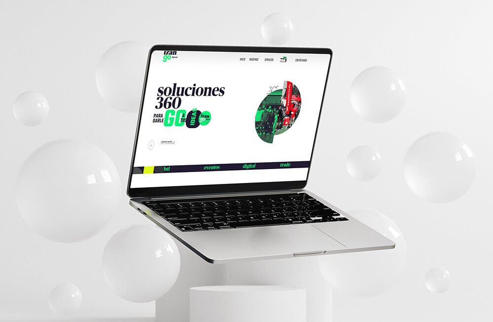 Desarrollamos la web y una landing page para Izango, destacando sus servicios de forma clara y atractiva, con diseño moderno y funcional para captar leads de calidad.